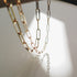 The Paperclip Bracelet in Yellow Gold